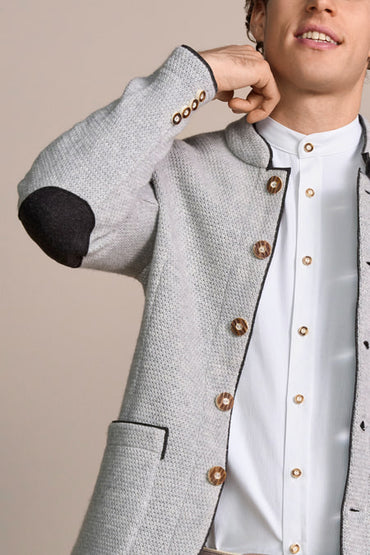 Trachten jacket Roland — grey