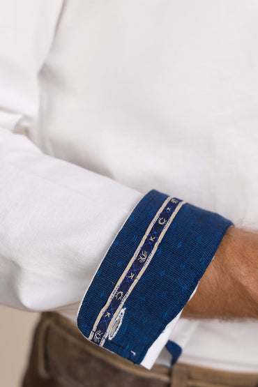 Kruger Bavarian Shirt "Ryan" white