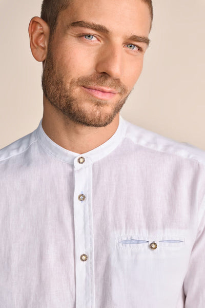 Krueger Traditional Long Sleeve Shirt "Matti" (white)