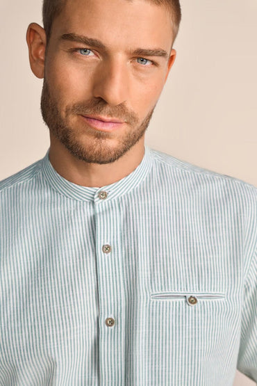 Kruger Traditional Long Sleeve Shirt "Marcin" green