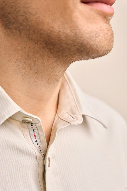 Krueger Traditional  Shirt "Don" beige