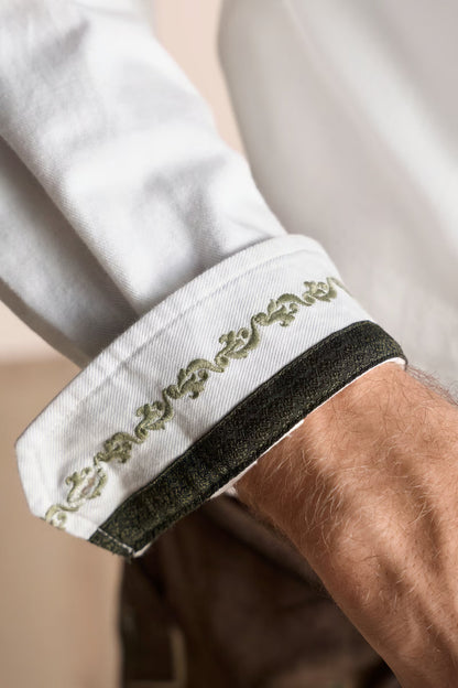 Krueger Traditional  Shirt "Devid" white
