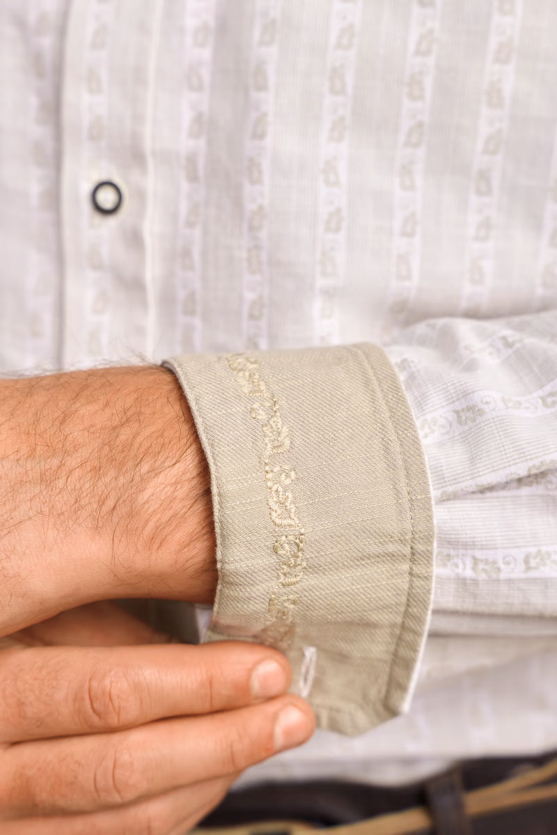 Kruger Traditional Shirt "Valerian" beige
