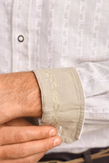 Kruger Traditional Shirt "Valerian" beige