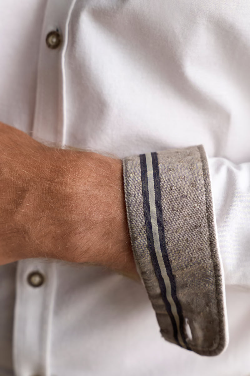 Kruger Traditional Long Sleeve Shirt "Marik" white