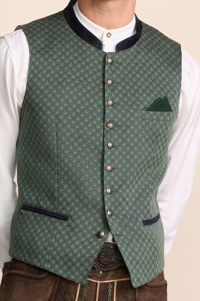 Kruger Traditional Vest "Lianor" green