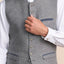 Kruger Traditional Vest "Zedric" gray/blue (48)