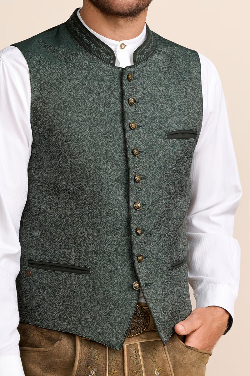 Krüger 'Carlson' Traditional Vest — Green