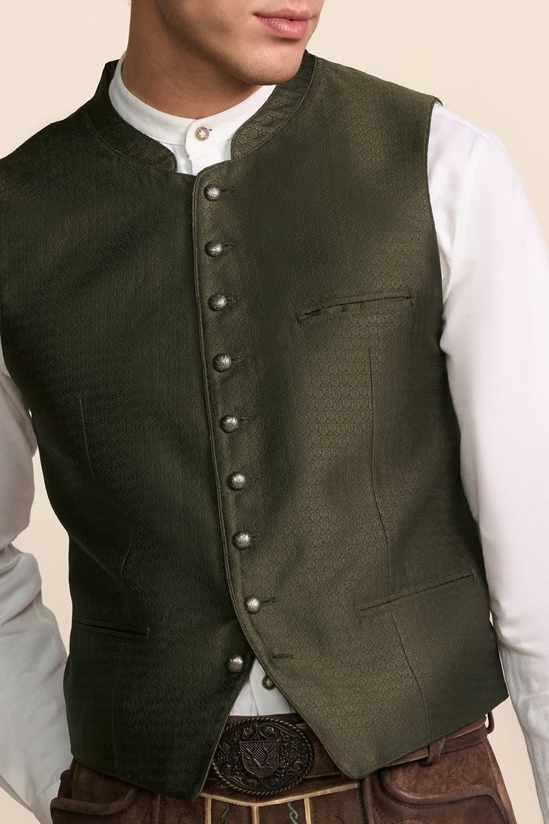 Kruger Traditional Vest "Malino" olive