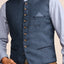 Kruger Traditional Vest "Lucio" blue (48)