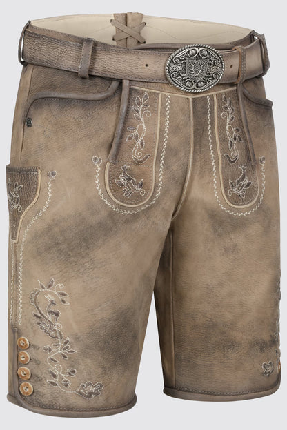 Kruger Men's Lederhosen "Wincent" brown