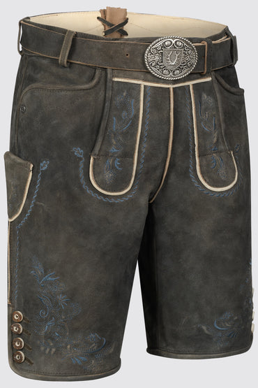 Kruger Yanis lederhosen brown, back