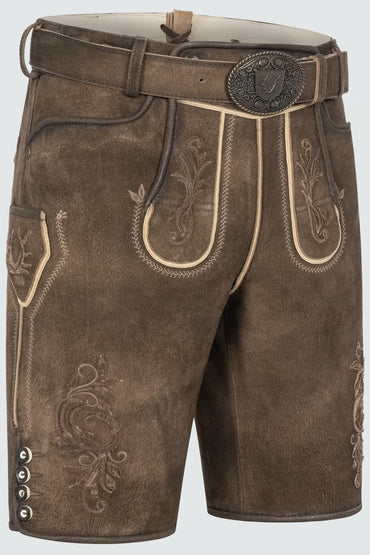 Kruger Men's Lederhosen "Jendrik" brown