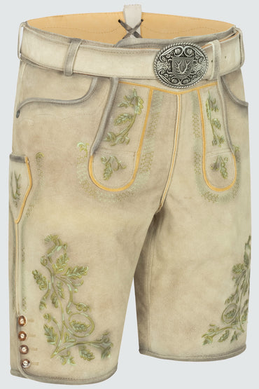 Kruger Arlo lederhosen brown, back