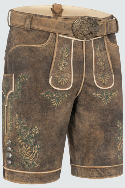 Kruger Rob lederhosen brown BUAM, back