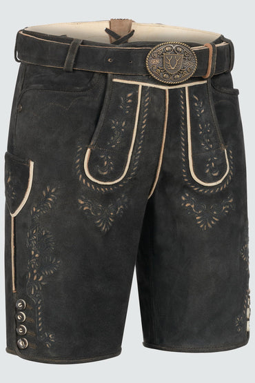 Lederhose Gaspar mit Gürtel