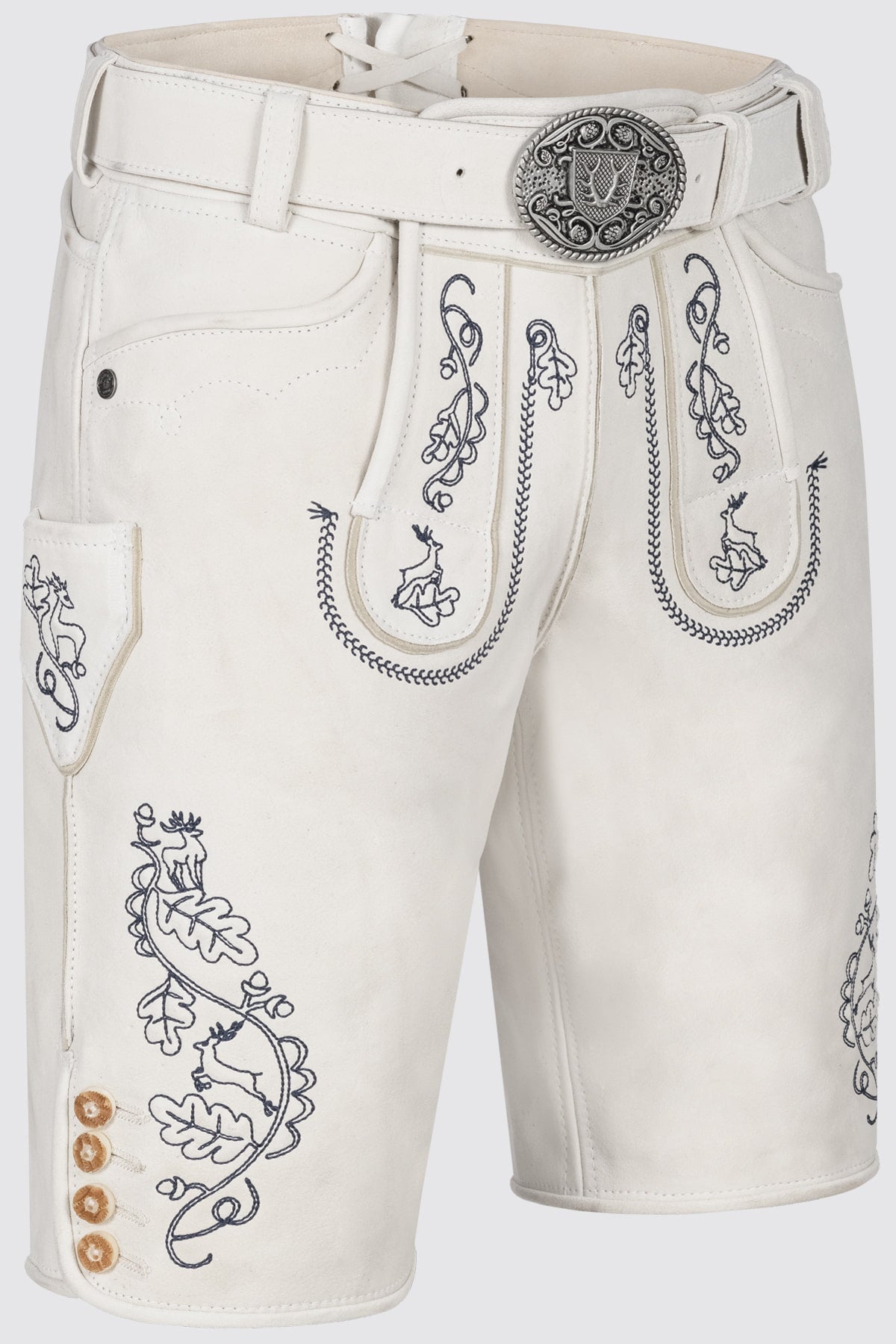 Kruger Samuele lederhosen beige, back