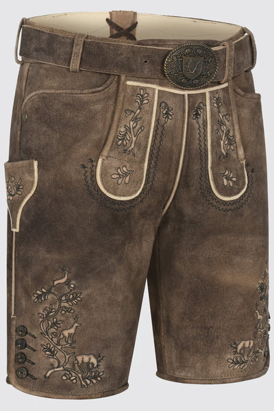 Kruger Men's Lederhosen "Mischa" brown