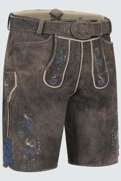 Kruger Vasili lederhosen brown, back
