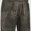 Kruger Men's Lederhosen "Curtis" brown (size 58)