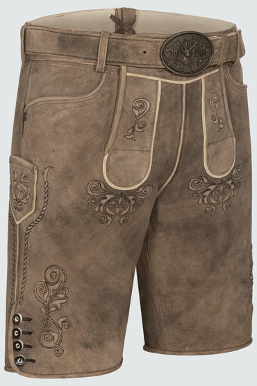 Kruger Ralph lederhosen brown, back