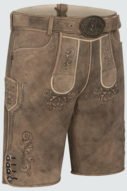 Kruger Ralph lederhosen brown, back