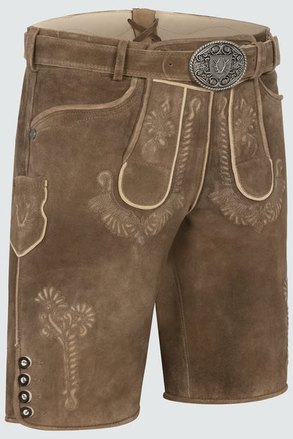 Kruger Men's Lederhosen "Aric" light brown