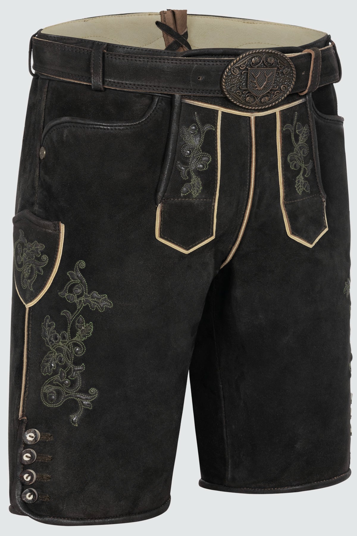 Kruger Caelius lederhosen brown, back