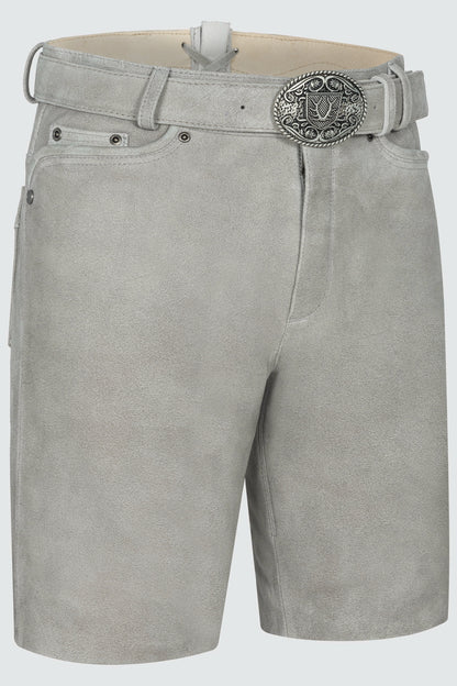 Kruger Jari lederhosen gray, back