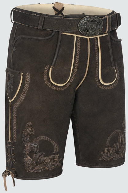 Lederhose Balian mit Gürtel