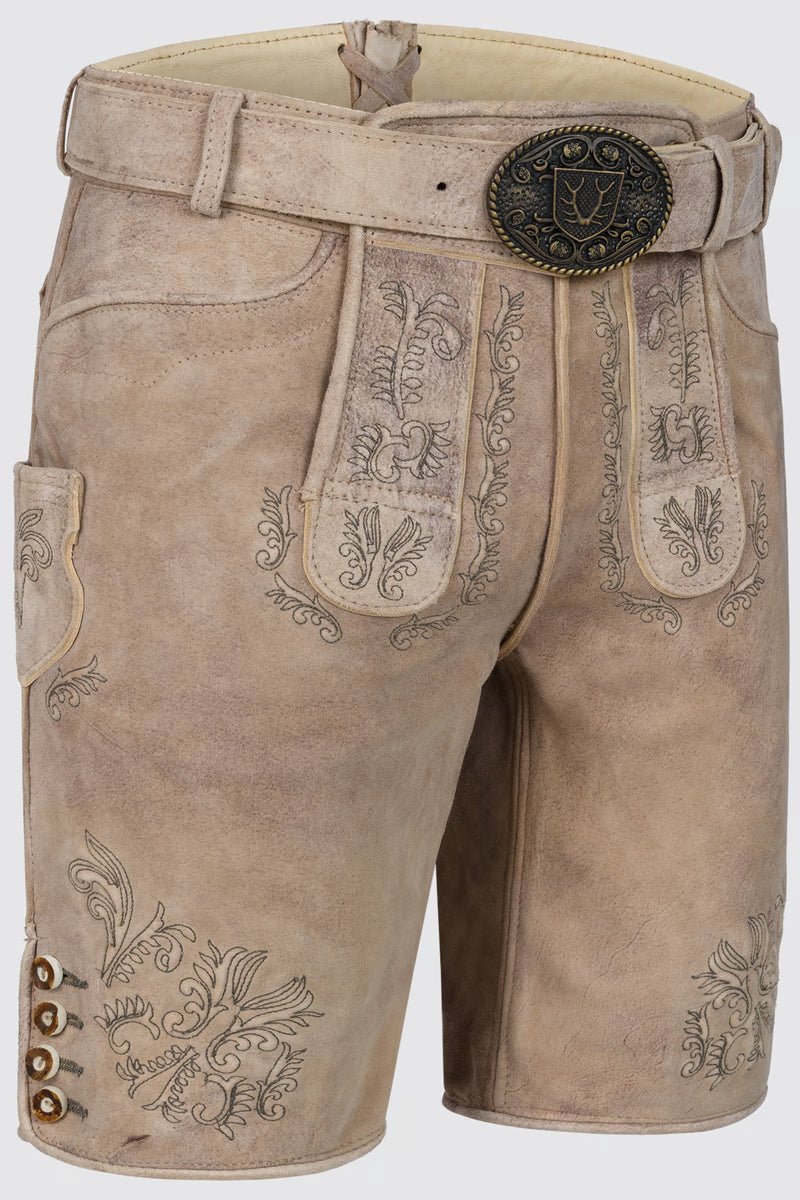 Kruger Men's Lederhosen "Patrizio" light brown