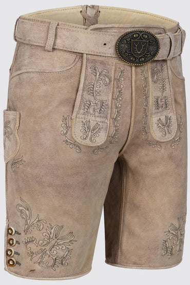 Kruger Men's Lederhosen "Patrizio" light brown
