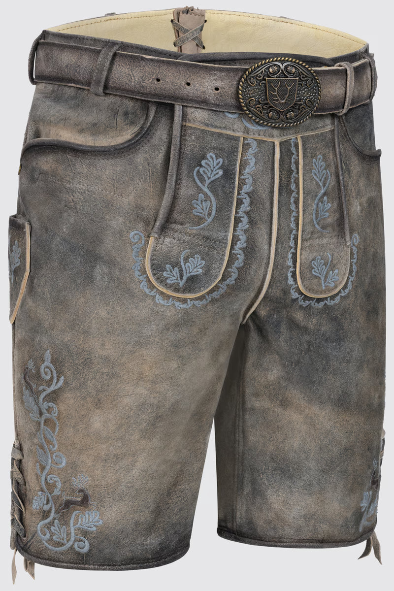 Kruger Men's Lederhosen "Melo" blue