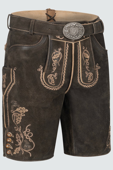 Kruger Orlando lederhosen brown, back