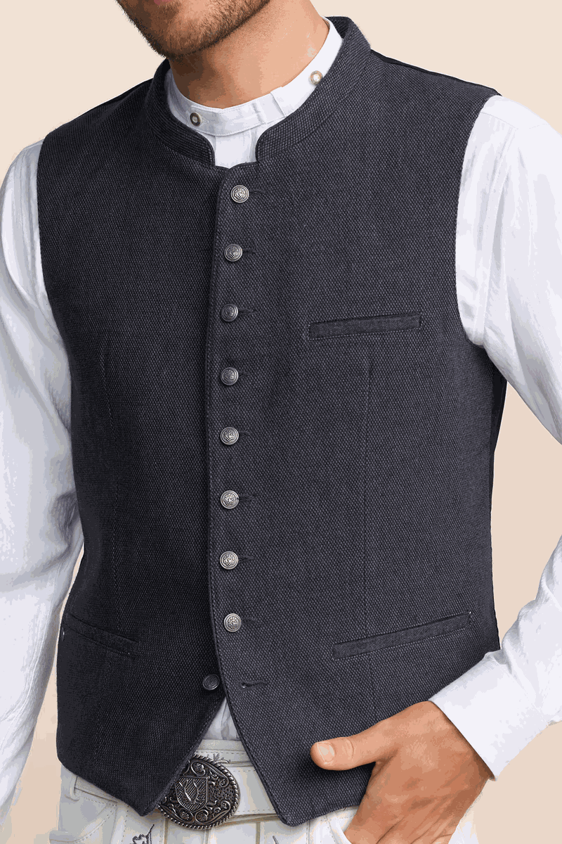 Kruger Traditional Vest "Dameon" blue