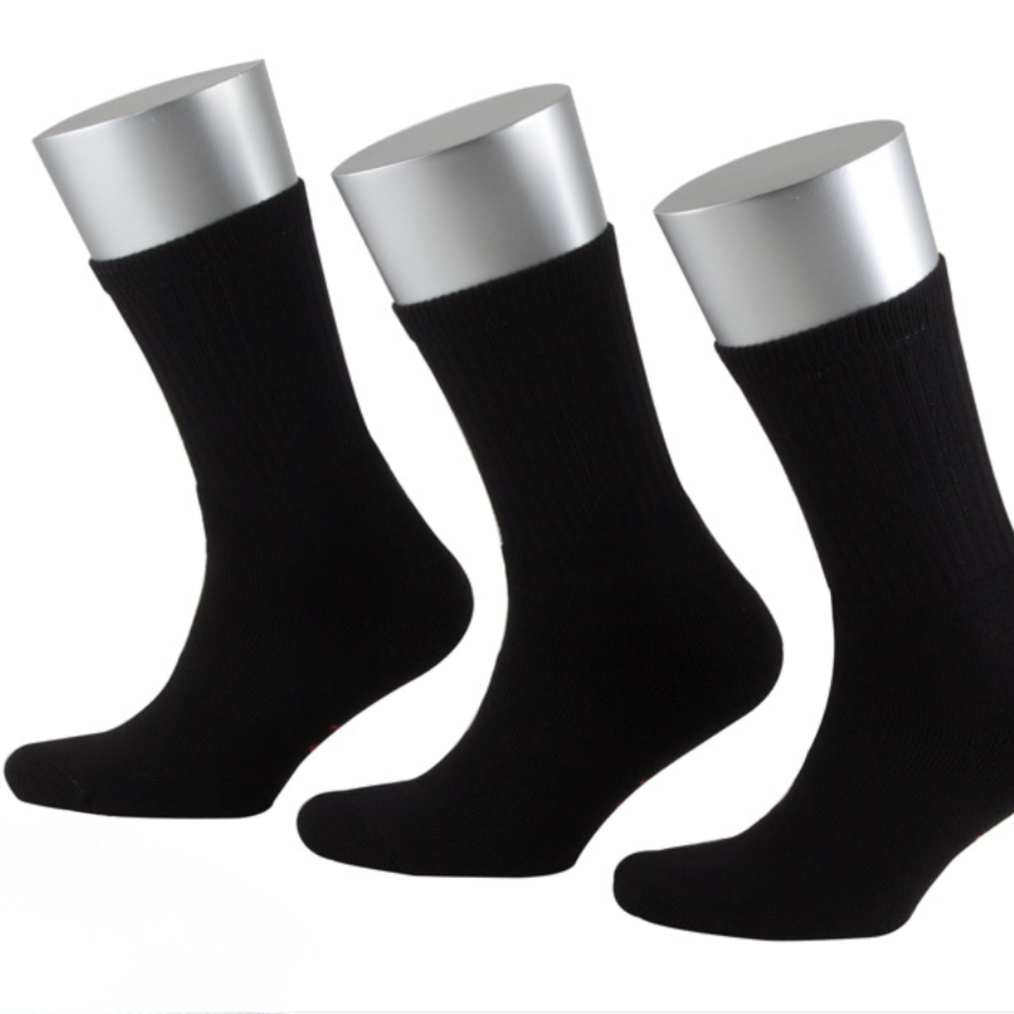 Men's Work Socks "pack of 3" Black