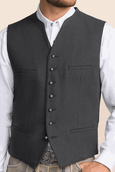 Kruger Traditional Vest "Caelius" black
