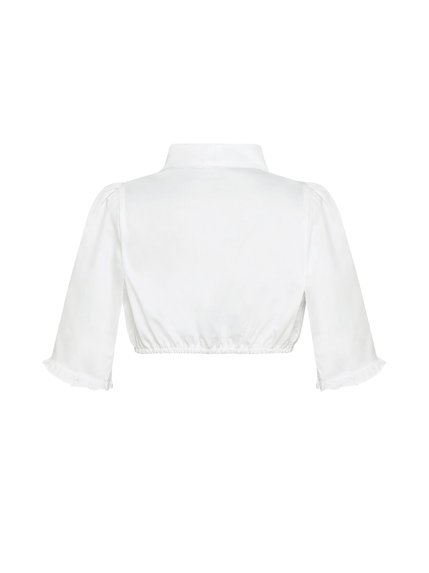 Berwin 3/4 Sleeve Dirndl Blouse, White