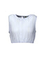 Berwin Sleeveless Lace Dirndl Blouse "Lena" white