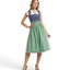 Berwin Short Sleeve Dirndl Blouse "Thea" ecru