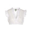 Berwin Short Sleeve Dirndl Blouse "Britta" white