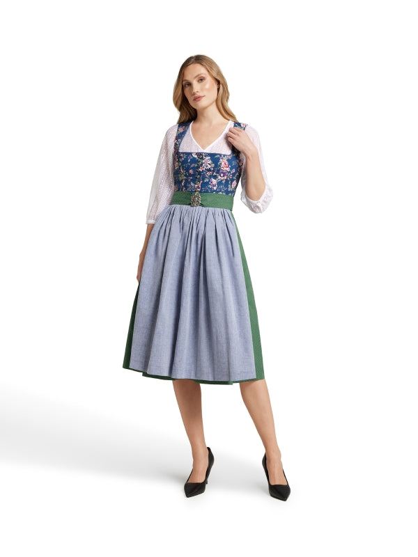 Berwin Wide Sleeve Dirndl Blouse "Ella" white