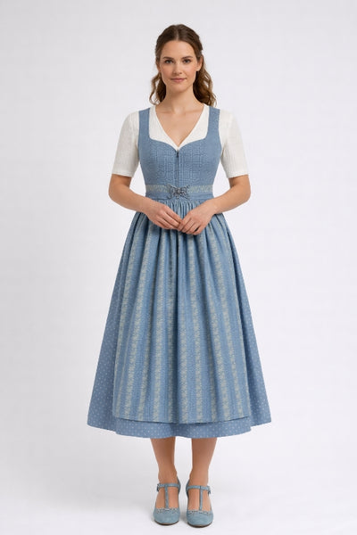 Berwin 3/4 Sleeve Lace Dirndl Blouse "Joy" ecru