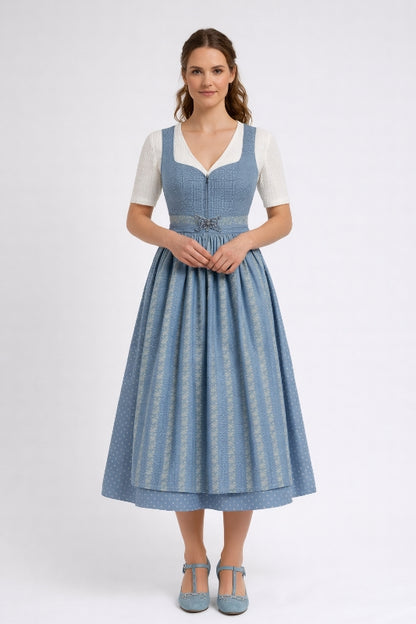 Berwin 3/4 Sleeve Lace Dirndl Blouse "Joy" ecru