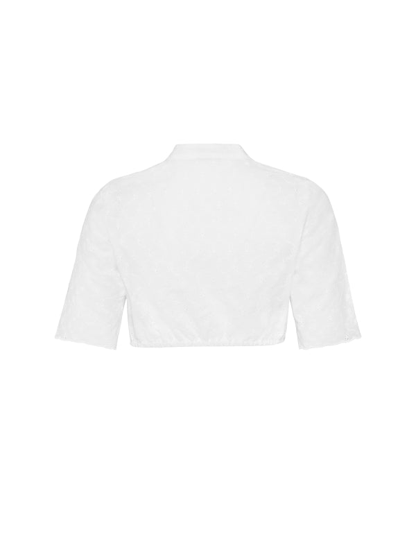Berwin 3/4 Sleeve Dirndl Blouse "Becky" white