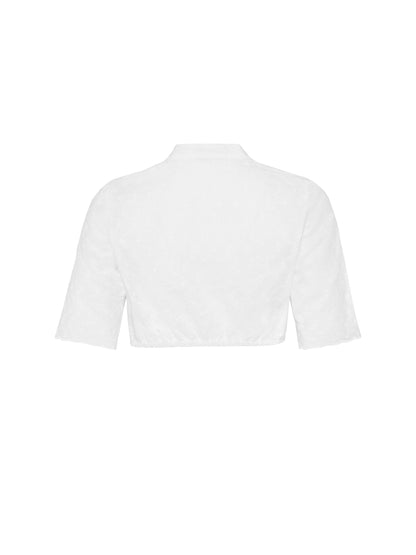 Berwin 3/4 Sleeve Dirndl Blouse "Becky" white