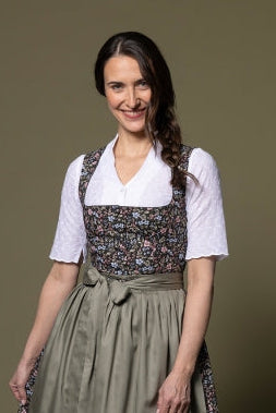 Berwin 3/4 Sleeve Dirndl Blouse "Becky" white