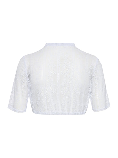 Berwin Dirndl Lace Blouse "Mira" white