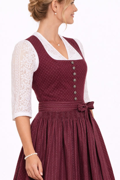 Berwin Dirndl Lace Blouse "Mira" white