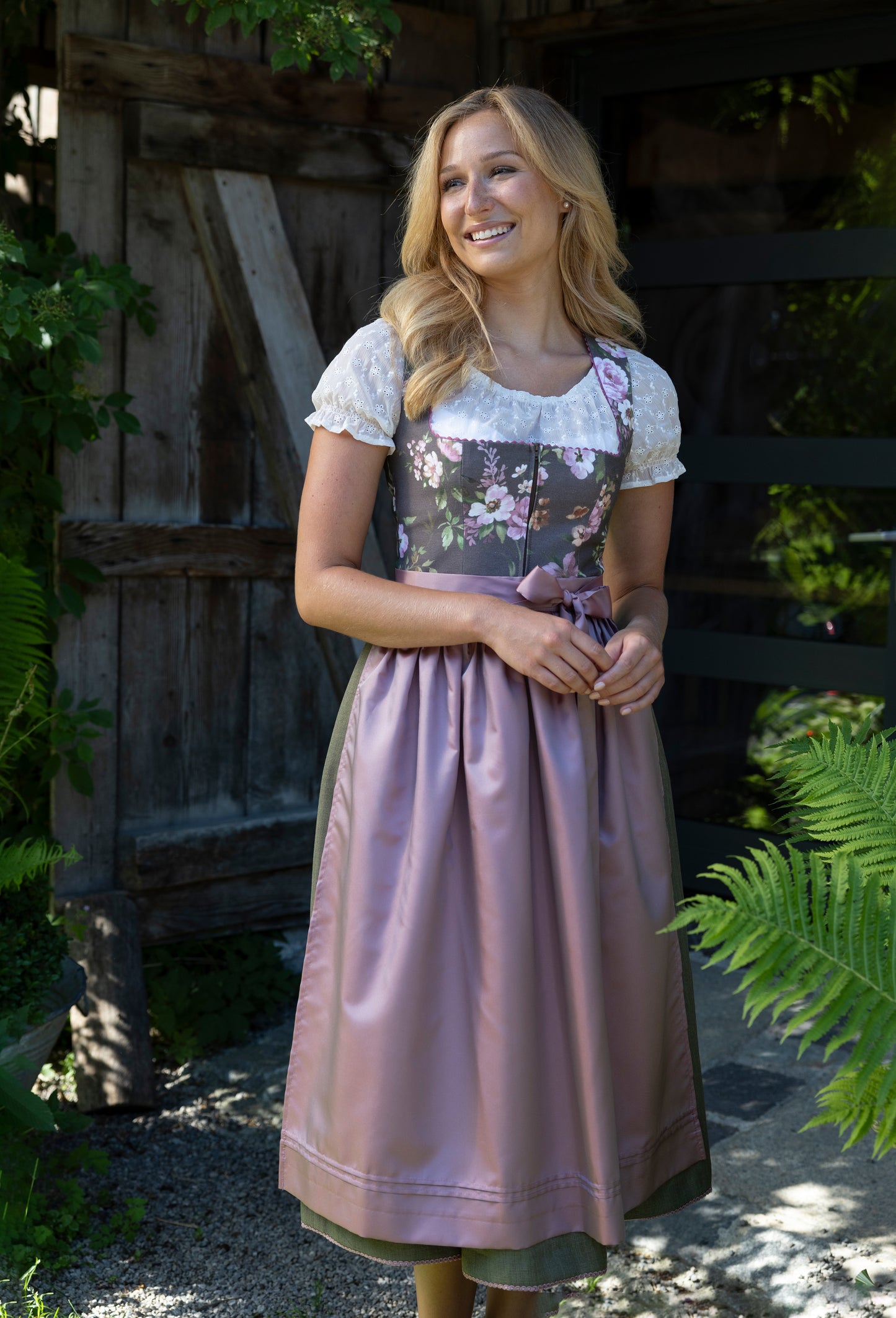Berwin Dirndl Blouse, Ecru